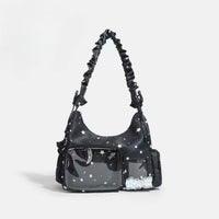 Japanese Style Star Ita Bag for Women, Large Capacity Transparent Shoulder Bag, Sweet Crossbody Bag for Students