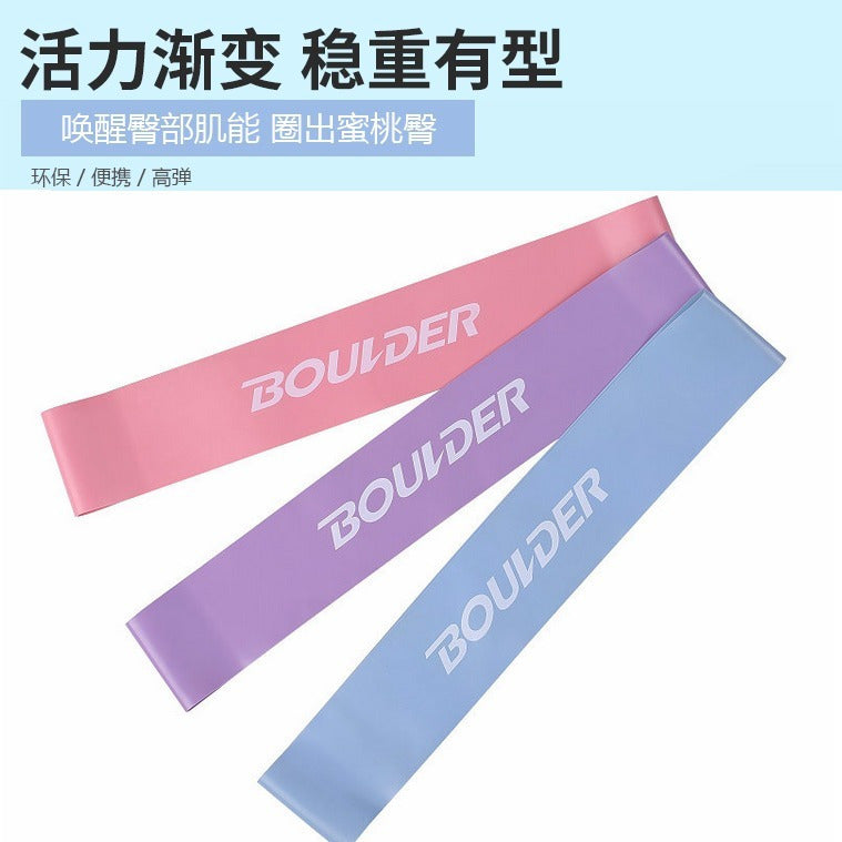 Resistance Loop Bands for Yoga, Pilates, and Strength Training - Tone Legs, Arms, and Glutes