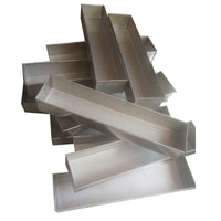 Stainless Steel Poultry Feeder and Water Trough for Chickens, Ducks, and Birds