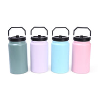 50oz Large Capacity Vacuum Insulated Stainless Steel Sports Water Bottle with Handle