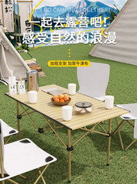 Portable Folding Camping Table for Outdoor Picnics and Gatherings