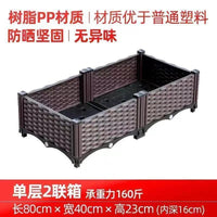 Rolling Raised Garden Bed Planter Box for Vegetables and Flowers, Balcony and Rooftop Gardening