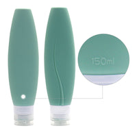 Japanese Style 150ml Silicone Travel Bottles for Shampoo and Cosmetics