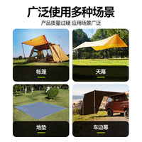 Galvanized 7-Shape Tent Pegs for Outdoor Camping and Windproof Tent Fixing