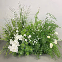 Artificial Greenery Floral Arrangement for Wedding Aisle Decor and Event Styling