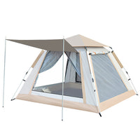 Automatic Pop-Up Camping Tent for 3-4 People, UV Protection, Waterproof, Portable