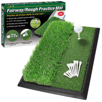 Golf Hitting Mat Swing Practice Aid