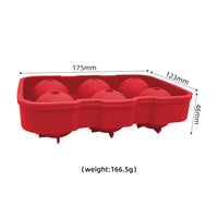Silicone Ice Cube Tray with Lid for Whiskey and Cocktails, Easy Release Ice Maker