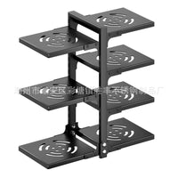 KS Kitchen Under-Sink Multi-Layer Pot and Pan Storage Rack