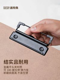 Miya 8K Sketch Board Set with A4 Portable Writing Board for Art Students, Wooden Drawing Board with Clip and Hook