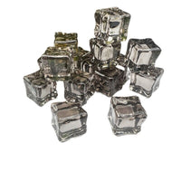 18mm Artificial Ice Cubes for Photography Props, Display, Fish Tank Decor, and DIY Crafts