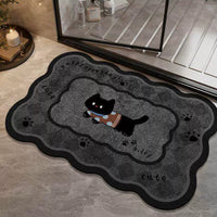 Absorbent Non-Slip Diatomaceous Earth Bath Mat for Bathroom Kitchen Entryway