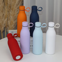Stainless Steel Vacuum Insulated Water Bottle, Double-Walled Portable Sports Flask