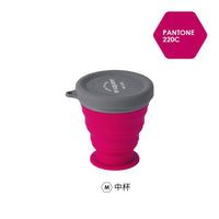 Msquare Outdoor Portable Collapsible Silicone Bowl and Cup Set for Camping and Travel