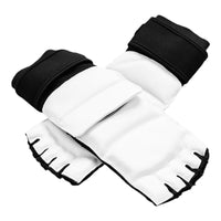 Taekwondo Half-Finger Hand and Foot Protector Set for Kids and Adults
