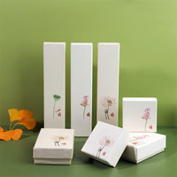 Vintage Chinese Style Lotus Jewelry Gift Box with Handle Bag for Hairpins Bracelets Necklaces