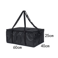 Insulated Oxford Cloth Shopping Bag with Foldable Design and Large Capacity