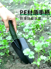 Gardening Hand Tool Set: Trowel, Rake, Hoe, and Claw Gloves for Planting, Potting, and Weeding