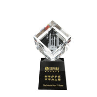 3D Laser Engraved Crystal Souvenir Models - Car, Architecture, Landscape