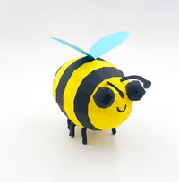 3D Papercraft Bee Insect Model DIY Kit for Home Decor and Gifts