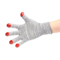 Ice Skating Cut-Resistant Gloves with Finger Loops for Speed and Figure Skating