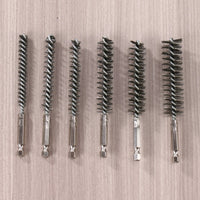 Hex Shank Power Drill Pipe Cleaning Brush Set for Rust Removal and Deburring