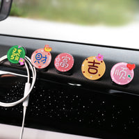 Car Seat Headrest Hooks Multifunctional Adhesive Hanger for Bags Purses Groceries