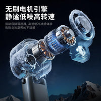 High-Speed Turbine Misting Fan with Semiconductor Cooling, Portable Handheld for Office Use