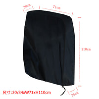 Outdoor Folding Chair Dust Cover, 210D Oxford Fabric Waterproof UV Protection