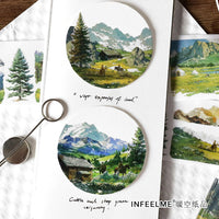 Infeel.Me 'Life is a Wilderness' Washi Tape for DIY Scrapbooking and Decoration