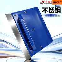 Stainless Steel Putty Knife with Plastic Handle for Wall Plastering and Scraping