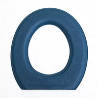 Japanese Style Soft Silicone Toilet Seat Cushion, Waterproof and Universal for All Seasons