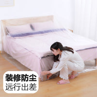 Disposable Dustproof Furniture Cover Film for Renovation, Plastic Protective Sheet for Sofa, Bed, and Cabinet