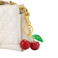 Cherry Keychain Pendant Car Bag Charm Creative Decoration