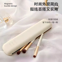 Silicone Makeup Brush Holder Travel Bag Dustproof Cosmetic Organizer