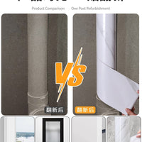 Self-Adhesive Pipe Cover Decorative Wall Sticker for Kitchen Bathroom Pipes