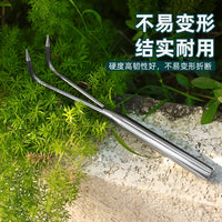 German Stainless Steel Soil Loosener Tool for Potted Plants and Gardening