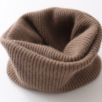 Unisex Cashmere Blend Neck Warmer for Winter - Thermal Scarf Collar for Neck Protection