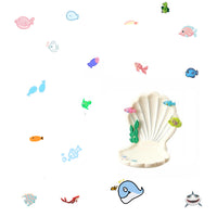 Japanese Ocean Series Shell Aquarium Ornament Cute Desktop Decor