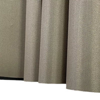 Outdoor Sunshade Blackout Tarp with Black Glue Coating, Waterproof 210D Oxford Fabric for Tents