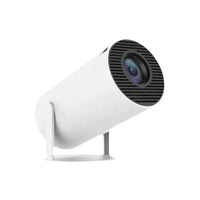 HY300 Mini Portable Projector with Screen Mirroring for Home and Outdoor Use