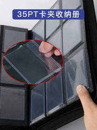 9-Pocket Trading Card Binder Album for Pokemon, TCG, and Sports Cards - 216 Card Capacity