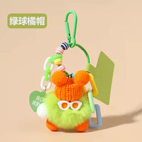 Dopamine Soot Sprite Plush Keychain for Bags and Phones