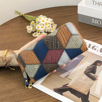 Women's Long Wallet Multi-Card Zipper Large Capacity Clutch Fashion Card Holder