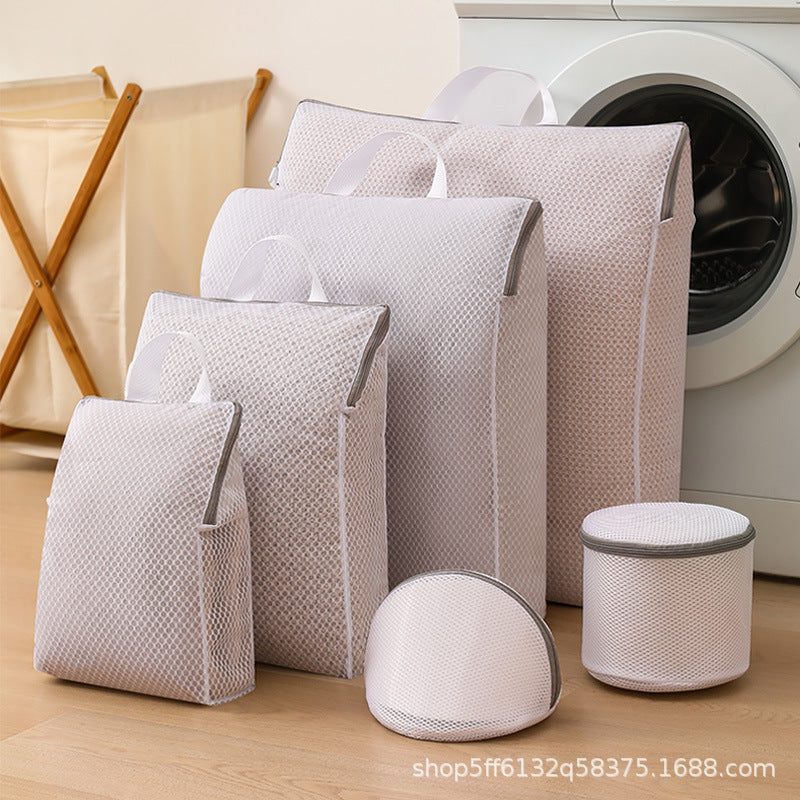 Honeycomb Mesh Laundry Bag for Delicates, Anti-Tangle, Anti-Deformation Washing Net
