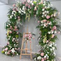 Monet's Garden Arch Floral Arrangement for Outdoor Wedding Decor