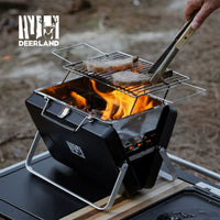 Portable Mini Folding BBQ Grill for Outdoor Camping and Home Use