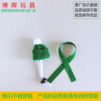 Pet Knitted Hat and Scarf Set for Hamsters, Parrots, and Snakes - Photo Props