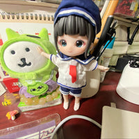 OB11 Doll Sailor Uniform Outfit for 1/12 BJD Dolls