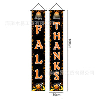 Thanksgiving Theme Door Banner Set for Autumn Harvest Party Decoration